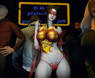 [523] VAM-舞摇-天行九歌-焰灵姬-夜店摇-晚漫-共享AI国漫精致绘画AI高清视频