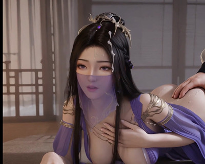 [513] AI-凡人修仙传-紫灵-调教-晚漫-共享AI国漫精致绘画AI高清视频